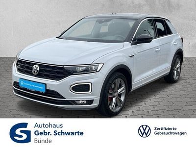 gebraucht VW T-Roc 2.0 TSI DSG R-Line LED+Navi+ACC+Klima