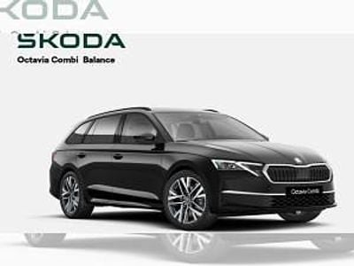 Neu Skoda Octavia 150 PS (110 kW) 2025 Schwarz (blackmagic perleffekt) Kombi