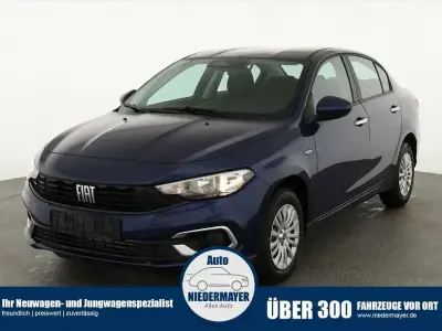 Neu Fiat Tipo Easy 131 PS (96 kW) 2025 Vento blau metallic Limousine