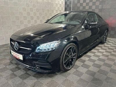Occasion Mercedes C200 AMG line 184 PK (135 kW) 2023 Zwart Coupé