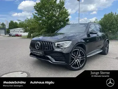 Gebraucht Mercedes GLC43 AMG AMG 390 PS (286 kW) 2022 Obsidianschwarz (metallic) SUV