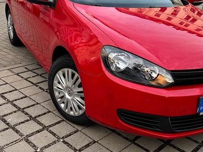 Gebraucht VW Golf VI 90 PS (66 kW) 2009 Rot Kleinwagen