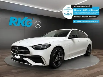 Gebraucht Mercedes C180 AMG line 170 PS (125 kW) 2025 Weiß Limousine