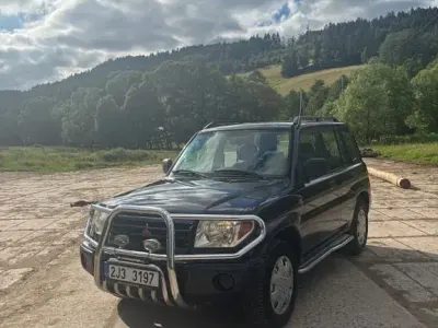 Gebraucht Mitsubishi Pajero 114 PS (83 kW) 2002 Schwarz SUV
