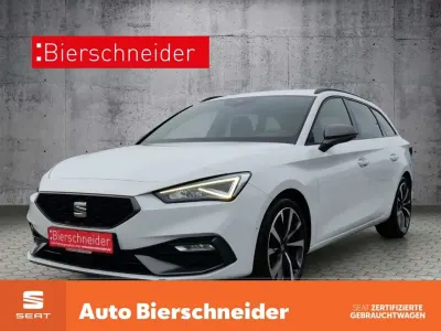 Używany Seat Leon FR 190 KM (139 kW) 2022 Biały Kombi