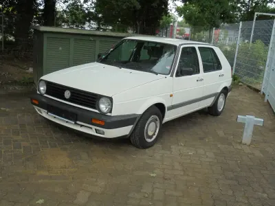 Gebraucht VW Golf III 90 PS (66 kW) 1991 Weiß Kleinwagen