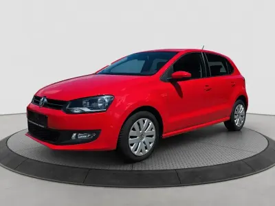 Gebraucht VW Polo Comfortline 86 PS (63 kW) 2010 Rot Kleinwagen