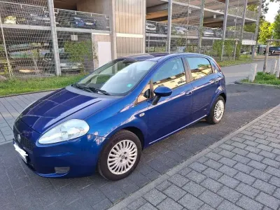 Gebraucht Fiat Grande Punto Dynamic 65 PS (47 kW) 2008 Blau Kleinwagen