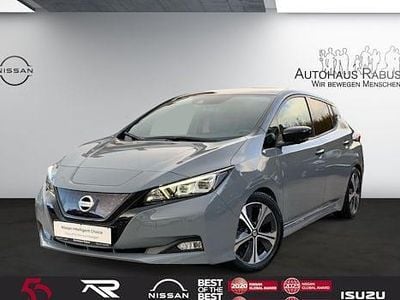 Grau dunkelgrau Gebraucht 2021 Nissan Leaf Tekna Kleinwagen | 20.390 € (Etwas zu teuer)