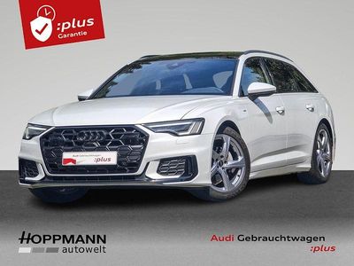 Gletscherweiß metallic Gebraucht 2024 Audi A6 S-Line Kombi | 46.960 € (Fairer Preis)