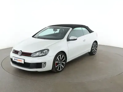 Gebraucht VW Golf Cabriolet GTI 211 PS (155 kW) 2015 Weiß Cabrio