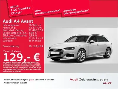 Second-hand Audi A4 Advanced Plus 204 CP (150 kW) 2023 Alb Break