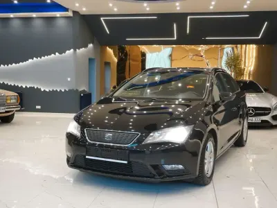 Używany Seat Leon ST Ecomotive 110 KM (80 kW) 2015 Czarny Kombi