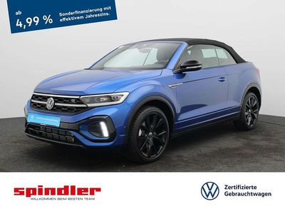 Gebraucht VW T-Roc Cabriolet R-line 150 PS (110 kW) 2025 Ravennablau metallic Cabrio