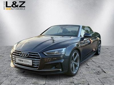 Gebraucht Audi A5 Cabriolet Sport 190 PS (139 kW) 2020 Manhattangrau metallic, verdeck grau (metallic) Cabrio