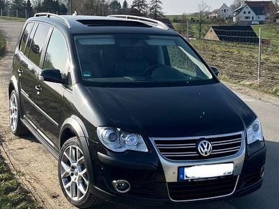 Gebraucht VW Touran Cross Exclusive 170 PS (125 kW) 2007 Schwarz Van / Kleinbus