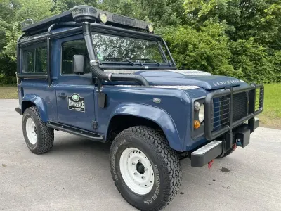 Gebraucht Land Rover Defender S 122 PS (89 kW) 2009 Blau SUV