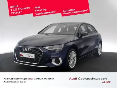 Gebraucht Audi A3 Sportback e-tron Advanced Plus 204 PS (150 kW) 2023 Navarrablau metallic Kleinwagen