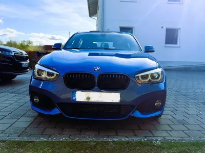 Brugt BMW 118 Performance 136 HK (100 kW) 2018 Blå Hatchback