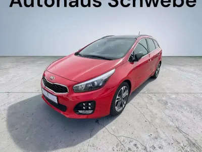 Gebraucht Kia Ceed Sportswagon GT-Line 120 PS (88 kW) 2015 Rot Kombi