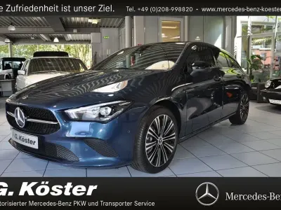 Gebraucht Mercedes CLA250e 160 PS (117 kW) 2021 Blau Coupé