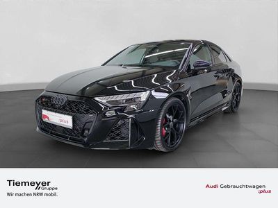 Ny Audi RS3 Sport 400 HK (294 kW) 2026 Sort Sedan