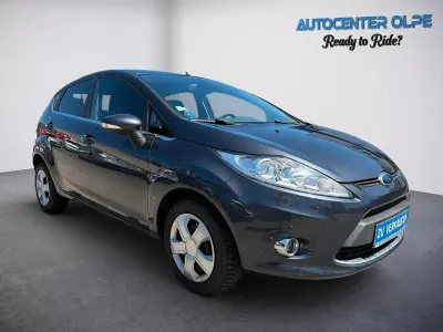 Gebraucht Ford Fiesta Titanium 97 PS (71 kW) 2009 Grau Kleinwagen
