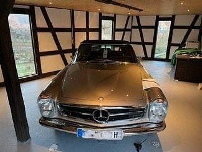 Usata Mercedes SL280 170 CV (125 kW) 1968 Beige Cabrio