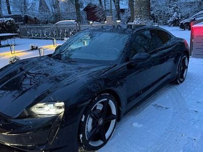 Gebraucht Porsche Taycan 300 kW (408 PS) 2021 Schwarz Limousine