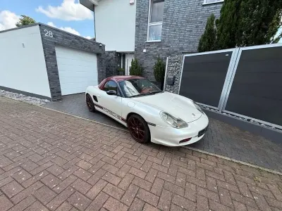 Gebraucht Porsche Boxster 228 PS (167 kW) 2004 Weiß Cabrio
