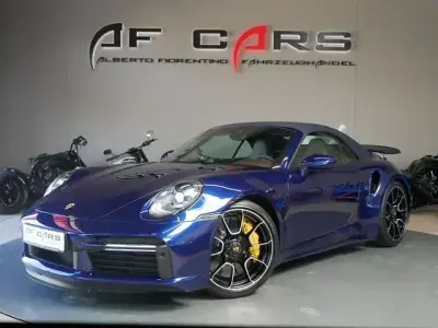 Gebraucht Porsche 911 Turbo S Cabriolet 650 PS (478 kW) 2021 Enzianblaumetallic Cabrio