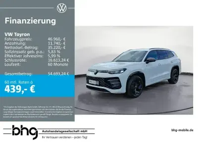 Gebraucht VW Tayron R-line 193 PS (141 kW) 2025 Weiß SUV