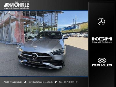 Silber Gebraucht 2023 Mercedes C180 AMG line Limousine | 37.750 € (Teuer)