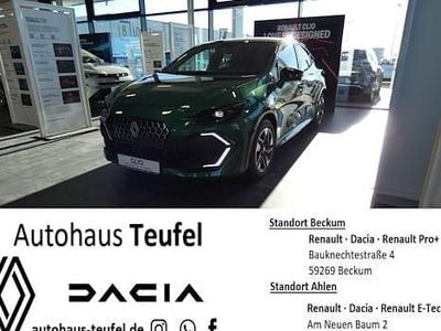 Neu Renault Clio V Techno 158 PS (116 kW) 2026 Grün Limousine