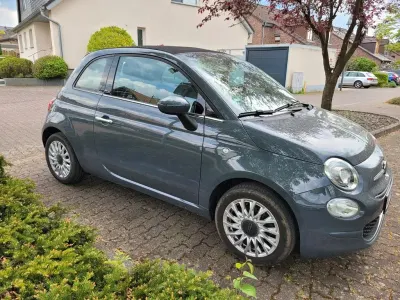 Brugt Fiat 500C S 69 HK (50 kW) 2018 Grå Cabriolet