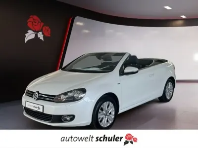 Gebraucht VW Golf Cabriolet Life 105 PS (77 kW) 2013 Weiß Cabrio