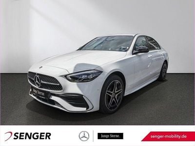 Weiß Gebraucht 2023 Mercedes C300e AMG Limousine | 45.450 € (Etwas zu teuer)