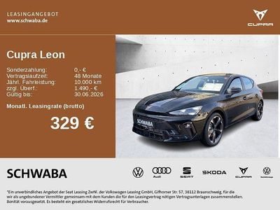 Ny Cupra Leon 150 HK (110 kW) 2026 Sort Sedan