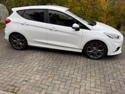 Gebraucht Ford Fiesta ST-Line 101 PS (74 kW) 2019 Weiß Kleinwagen