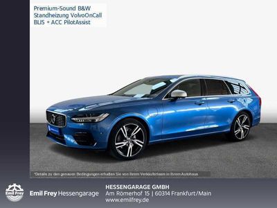 gebraucht Volvo V90 T8 Twin-Engine AWD R-Design Glasd Luftfahrwerk