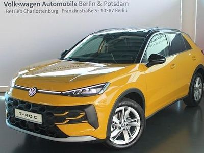 Nouă VW T-Roc Life 150 CP (110 kW) 2025 Galben SUV