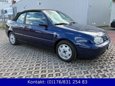 Gebraucht VW Golf 101 PS (74 kW) 2000 Blau Cabrio
