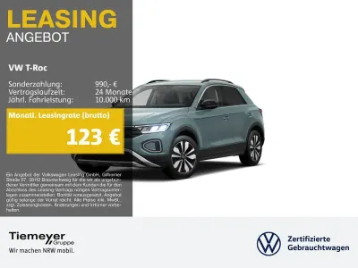 Gebraucht VW T-Roc Goal 116 PS (85 kW) 2025 Blau SUV