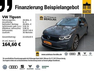 Gebraucht VW Tiguan Active 245 PS (180 kW) 2022 Grau SUV