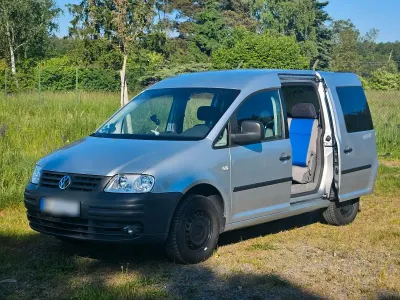 Gebraucht VW Caddy California 102 PS (75 kW) 2005 Silber Van / Kleinbus