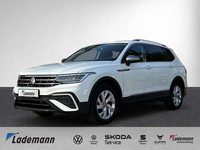 Pure white Gebraucht 2021 VW Tiguan Allspace Life SUV | 28.926 € (Etwas zu teuer)