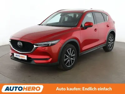 Gebraucht Mazda CX-5 Sports-Line 194 PS (142 kW) 2017 Rot SUV