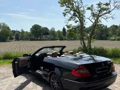 Gebraucht Mercedes CLK350 Avantgarde 272 PS (200 kW) 2006 Schwarz Cabrio