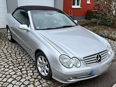 Brugt Mercedes CLK200 Elegance 163 HK (119 kW) 2004 Sølv Cabriolet