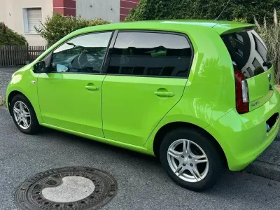 Gebraucht Skoda Citigo 74 PS (54 kW) 2017 Grün Kleinwagen
